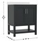 Flash Furniture Vega 30 Inch Vanity w/Sink Combo, Storage Cabinet w/Soft Close Doors and Open Shelf, Black FS-VEGA30-BK-GG - alternate 6